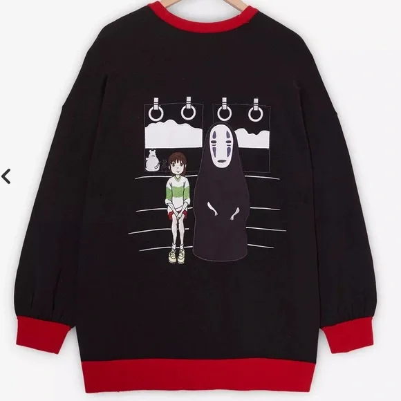 Studio Ghibli Spirited Away Bathhouse Icons Women’s Cardigan - Picture 2 of 6